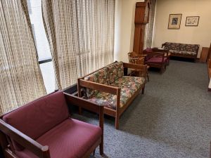 CarsonRoom3 Additional seating options in the Carson Room