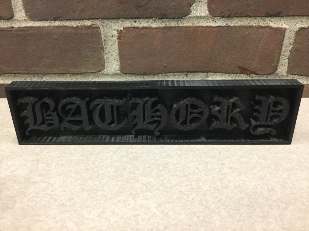 Custom Designed Plaque